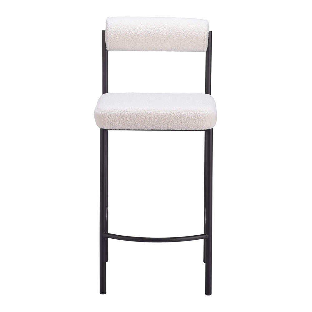 LIVORNO COUNTER STOOL IVORY