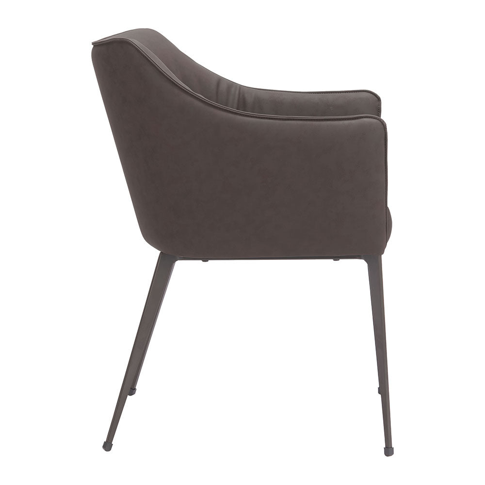 BELMONT DINING CHAIR BROWN