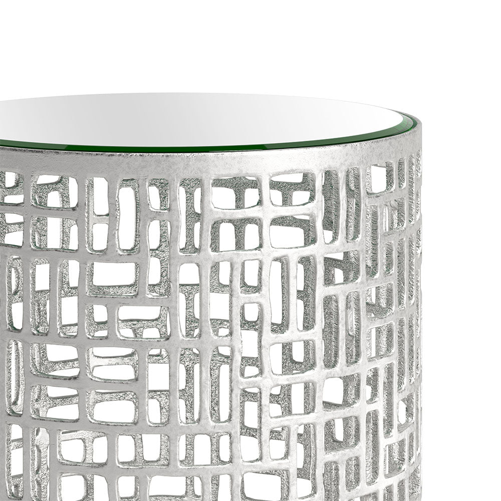 REDEN SIDE TABLE SET SILVER