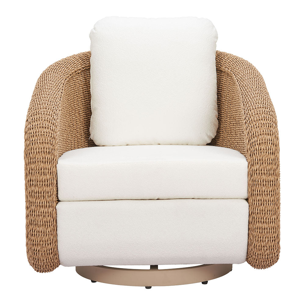 SOLARA SWIVEL CHAIR IVORY
