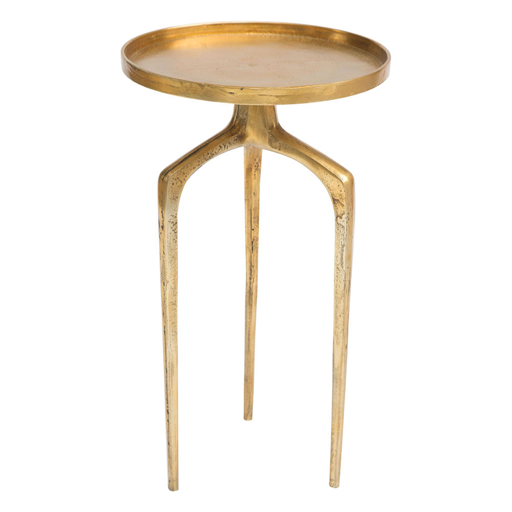 COMO ACCENT TABLE SET ANTIQUE GOLD