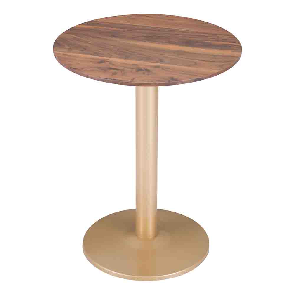 ALTO BISTRO TABLE BROWN & GOLD