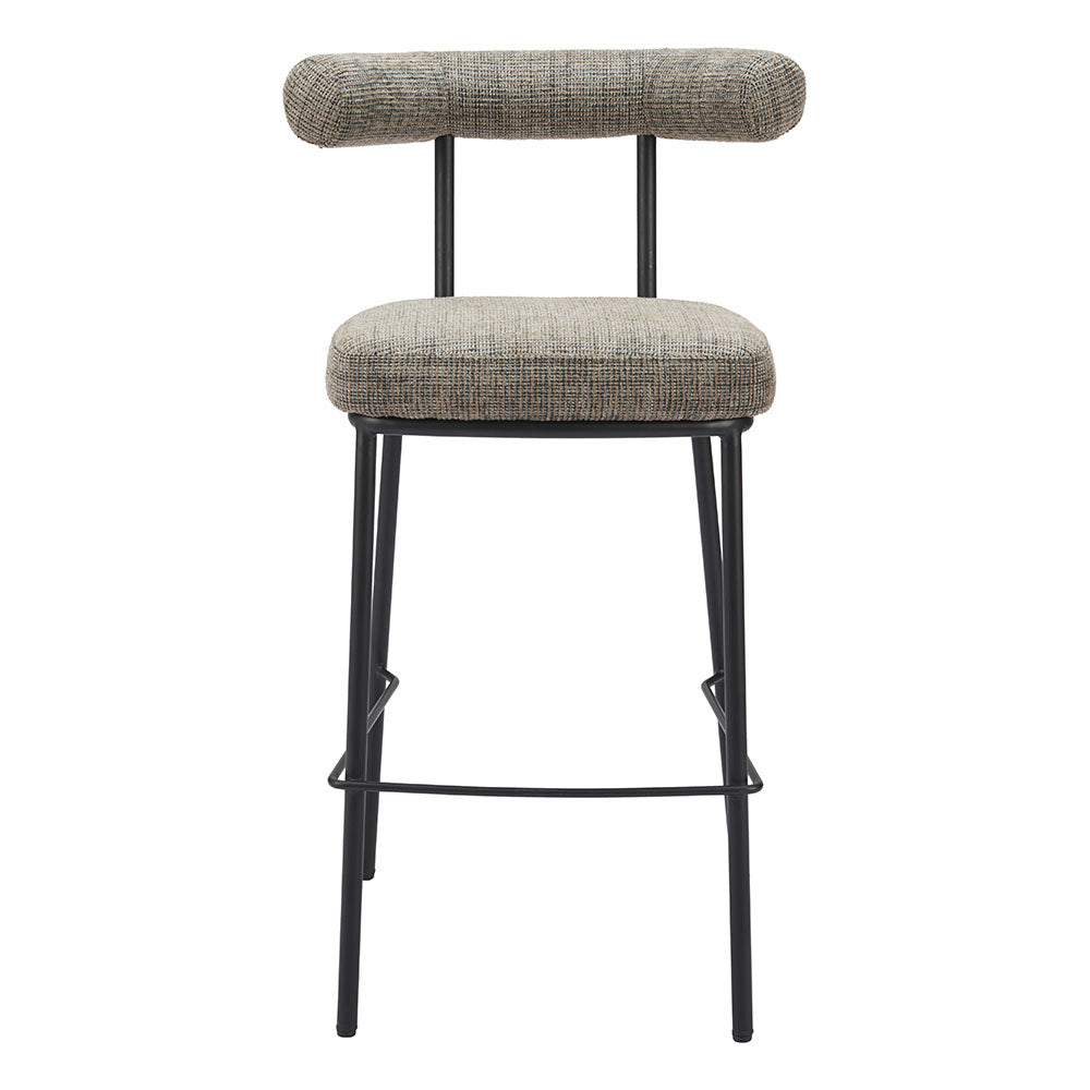 KEDE BARSTOOL GREEN TWEED