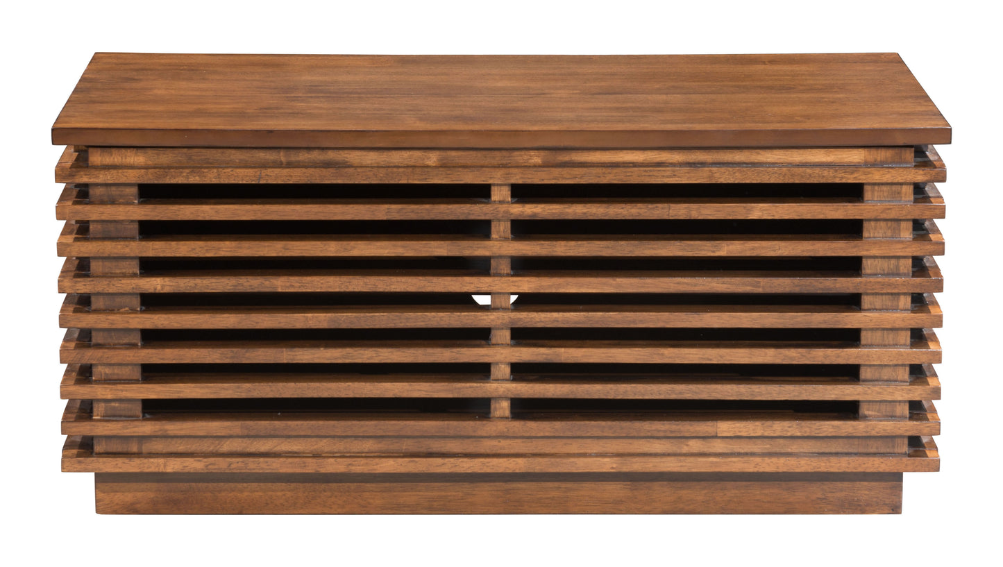 LINEA NARROW ENTERTAINMENT STAND WALNUT