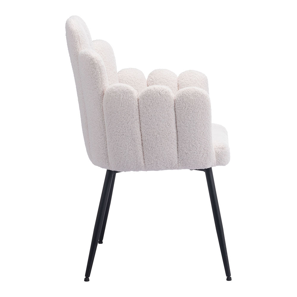 NOOSA DINING CHAIR IVORY