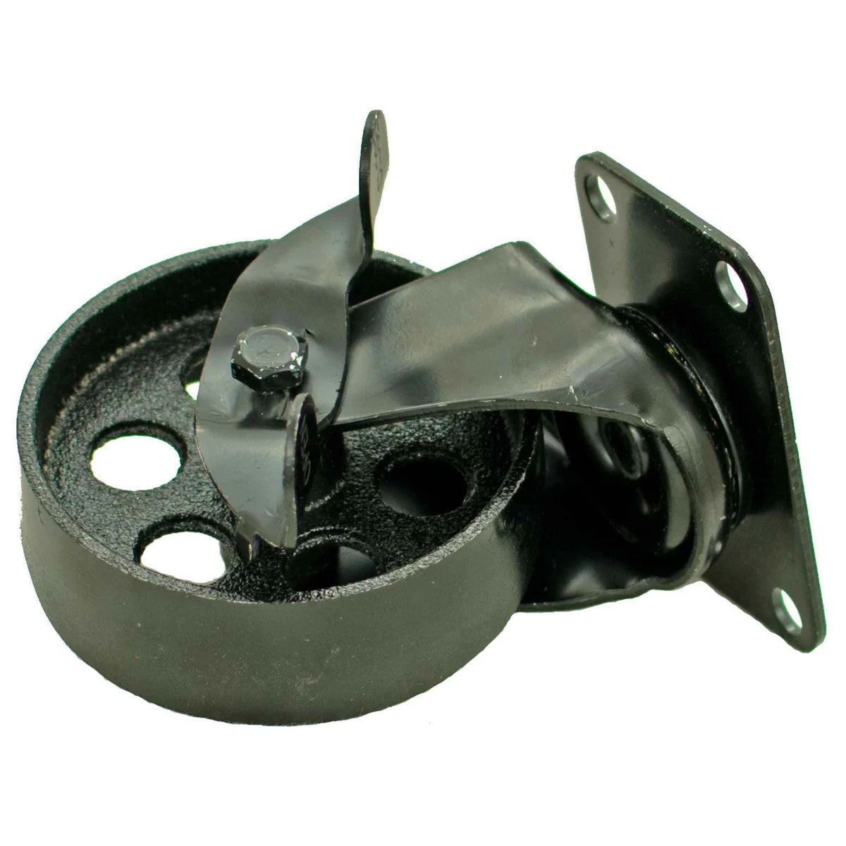 5IN BLACK CASTERS - SWIVEL WITH BRAKES