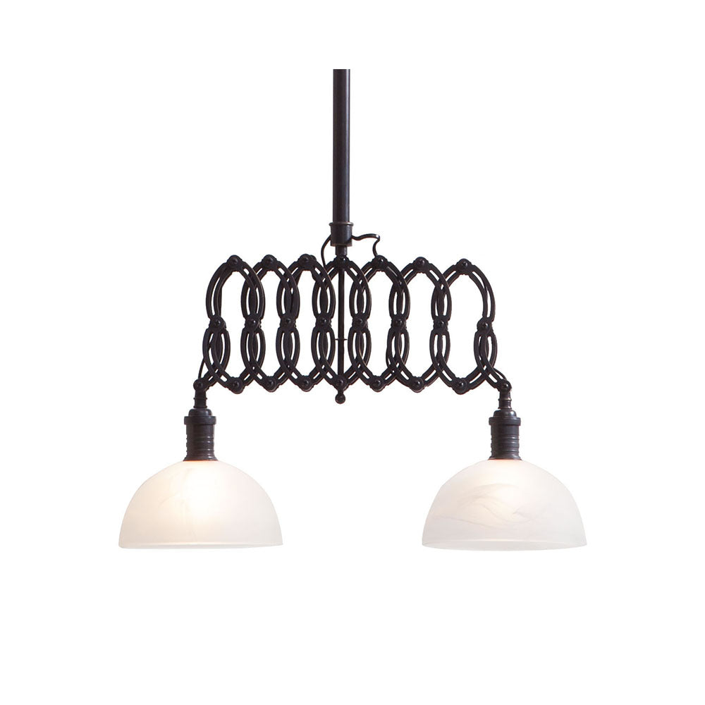 JADE CEILING LAMP ANTIQUE BLACK