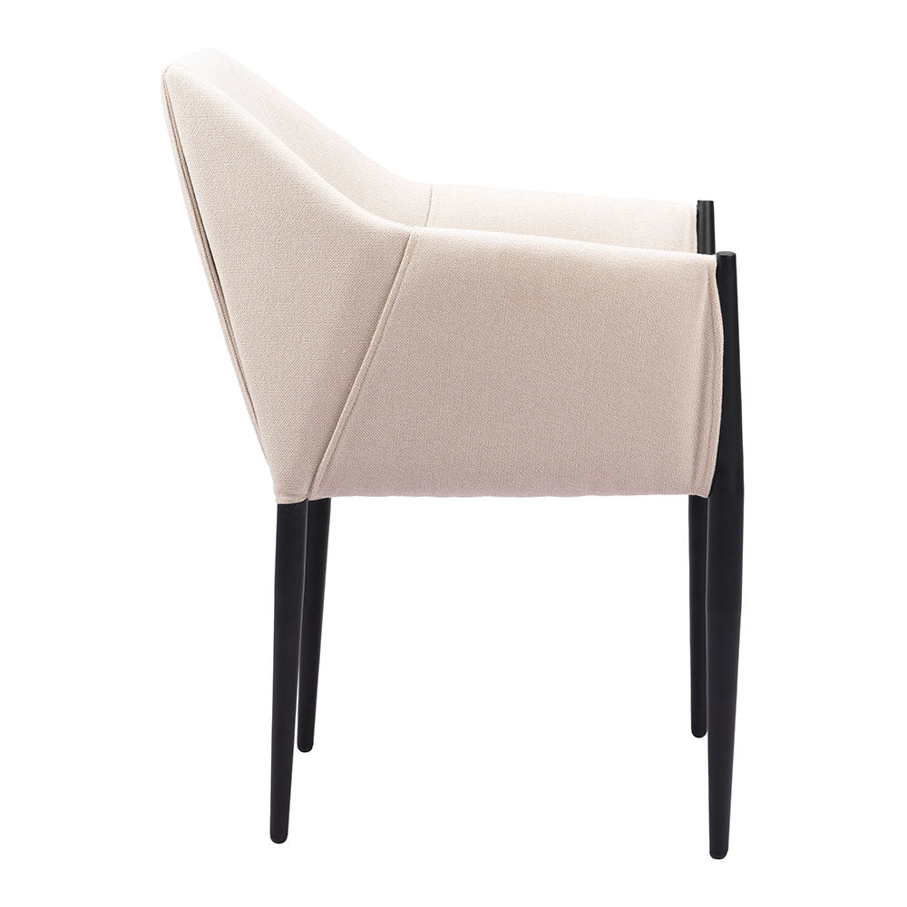 ANDOVER DINING CHAIR BEIGE