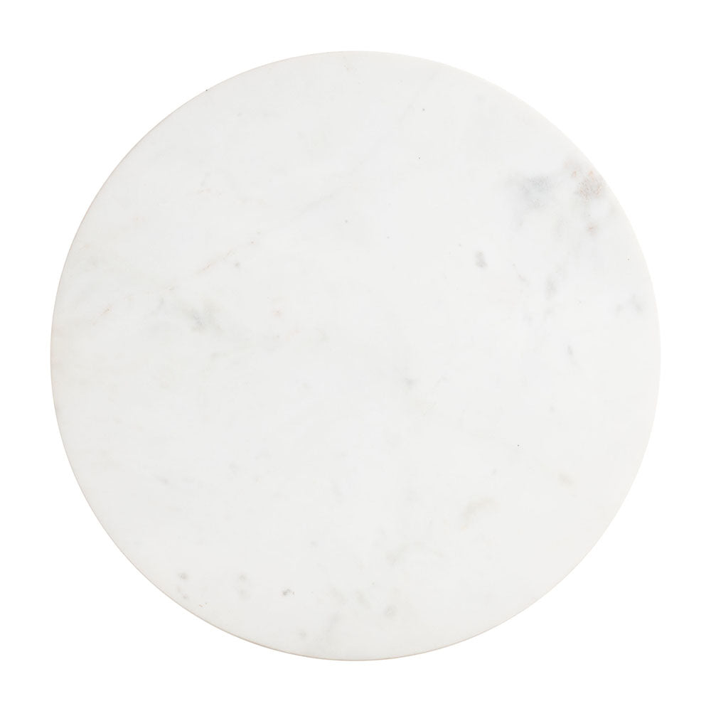 MAZARA SIDE TABLE WHITE & WHITEWASHED