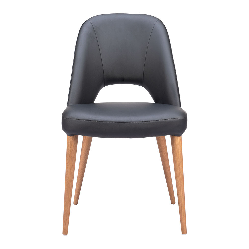 LEITH DINING CHAIR BLACK