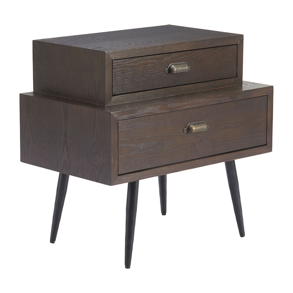 MECHY SIDE TABLE BROWN