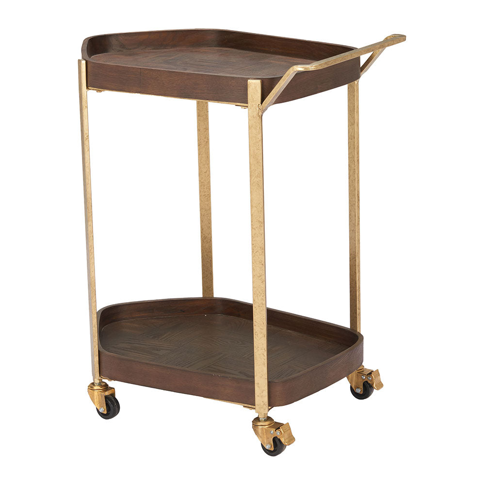 STELA BAR CART WALNUT