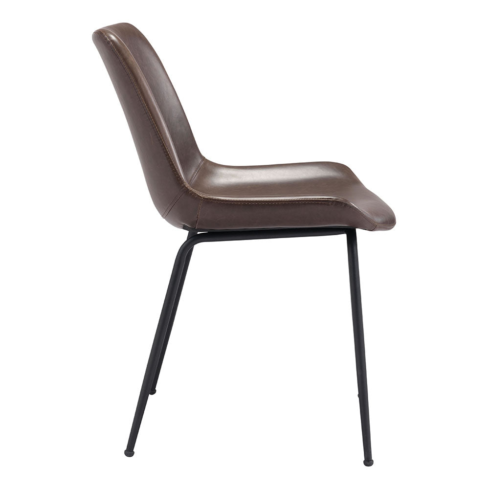 BYRON DINING CHAIR BROWN