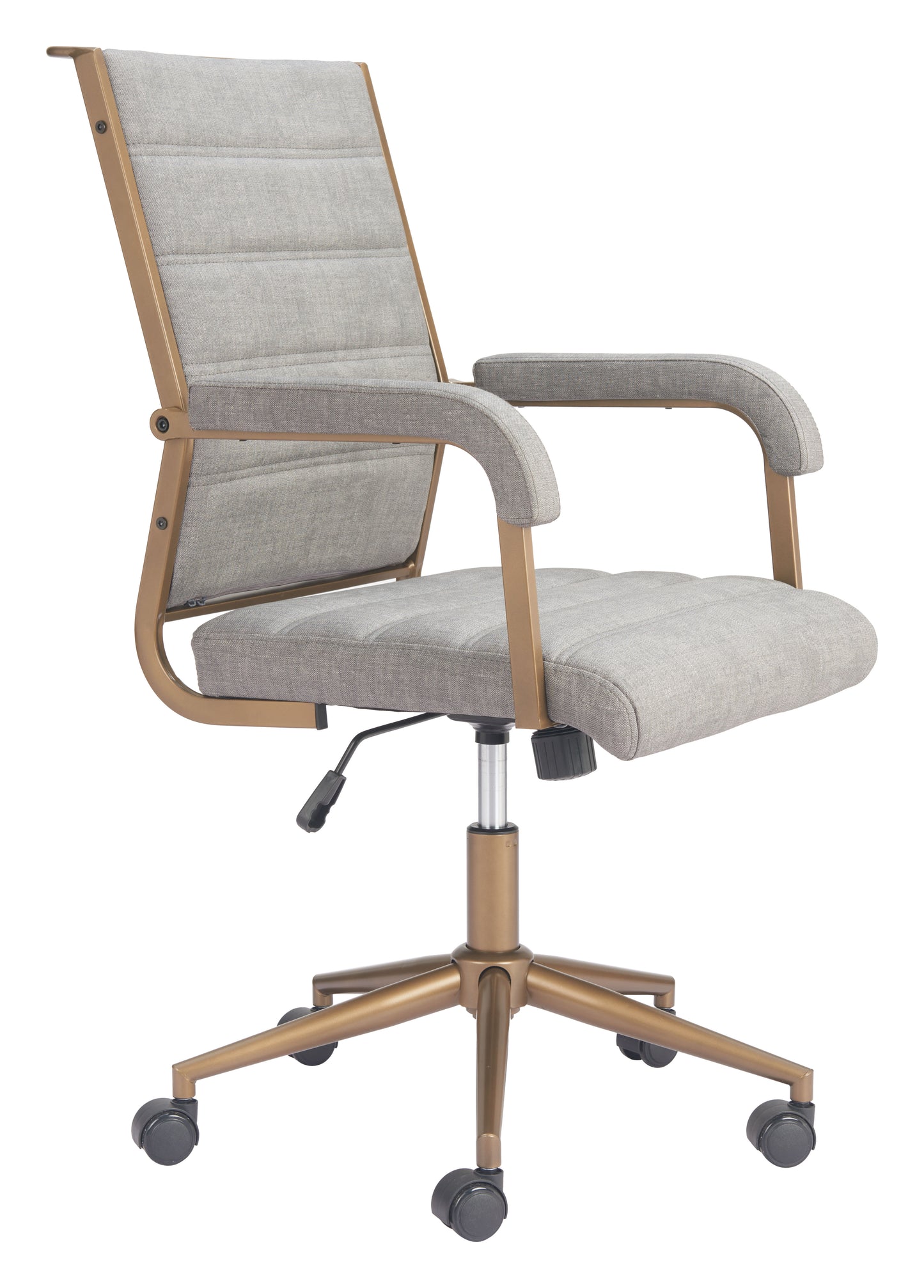 AUCTION OFFICE CHAIR GRAY