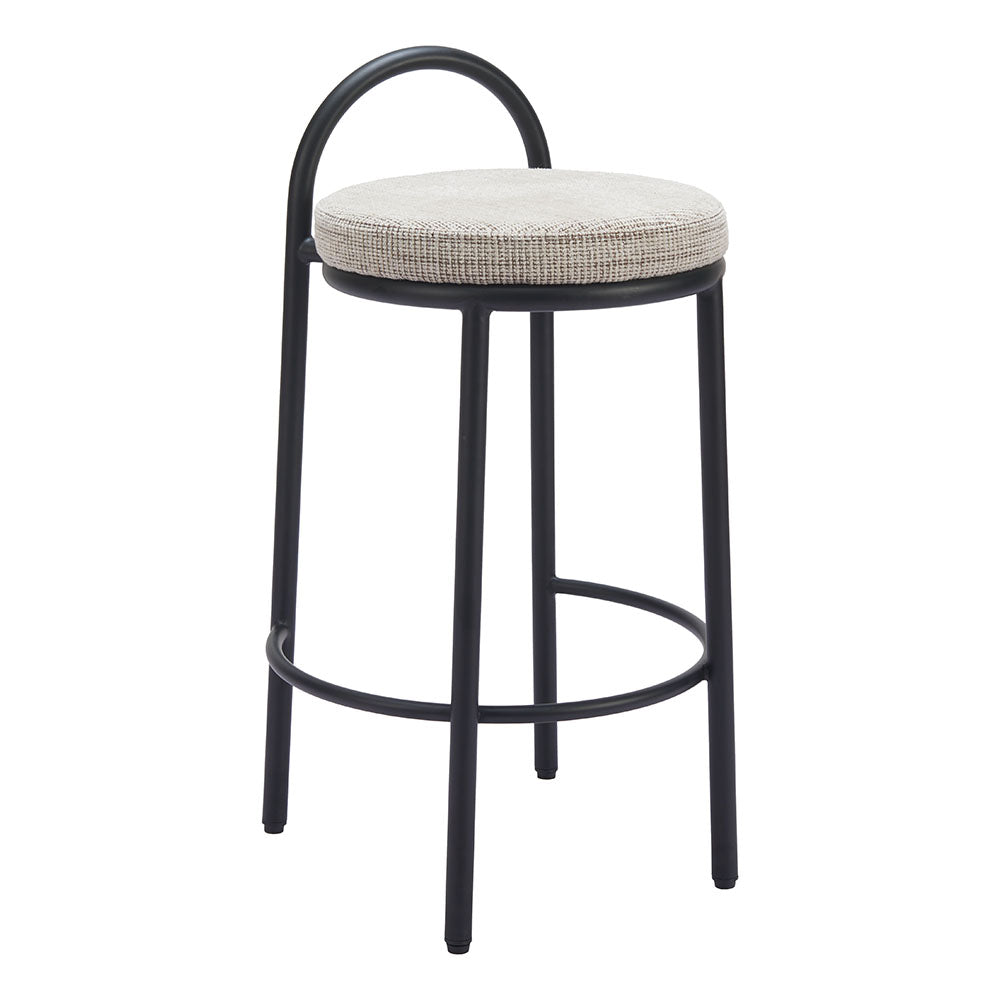 SISAL COUNTER STOOL BEIGE TWEED