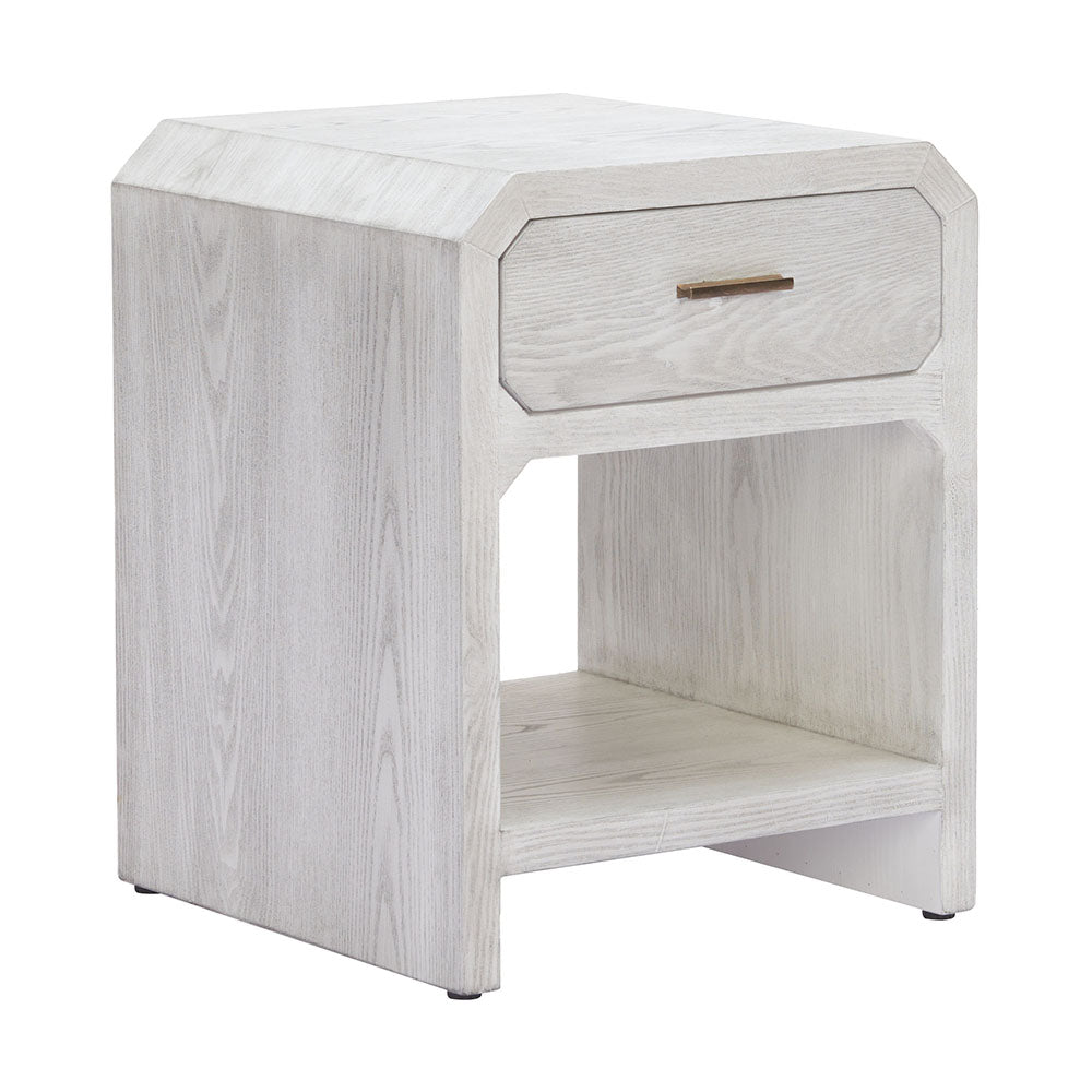 YUME SIDE TABLE OAK WHITE