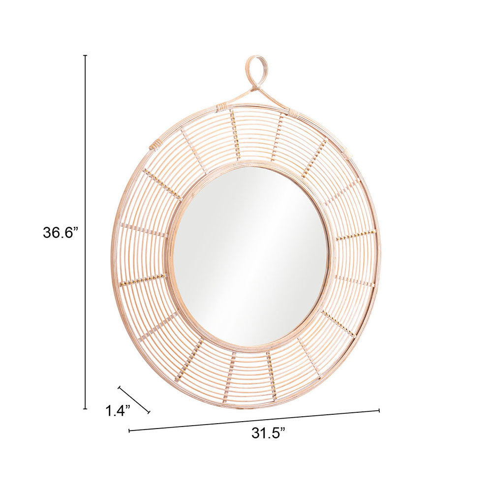LOBO MIRROR NATURAL