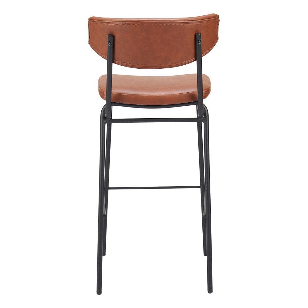 CHARON BARSTOOL VINTAGE BROWN