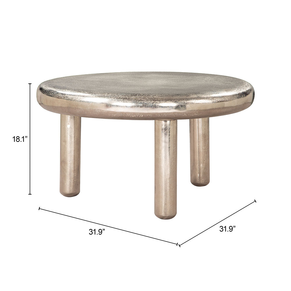 ARIAN COFFEE TABLE SILVER