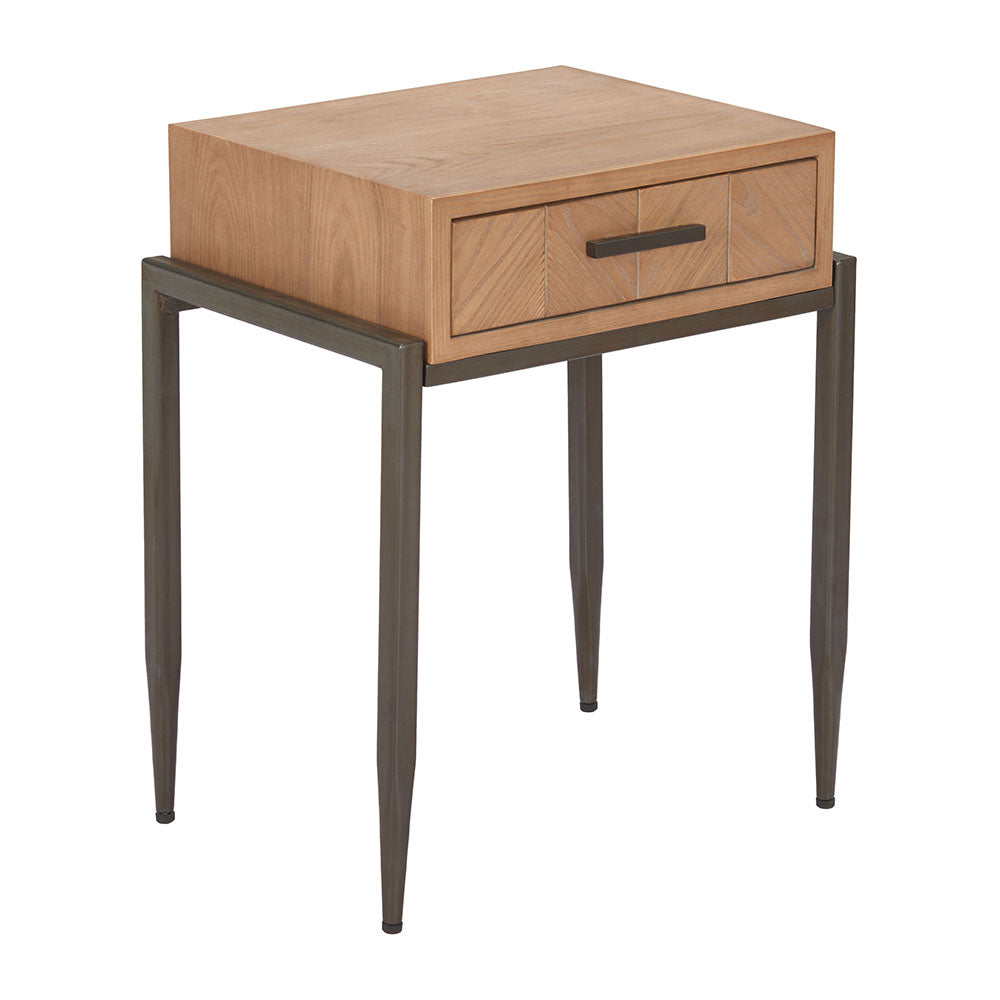 VEREC SIDE TABLE NATURAL