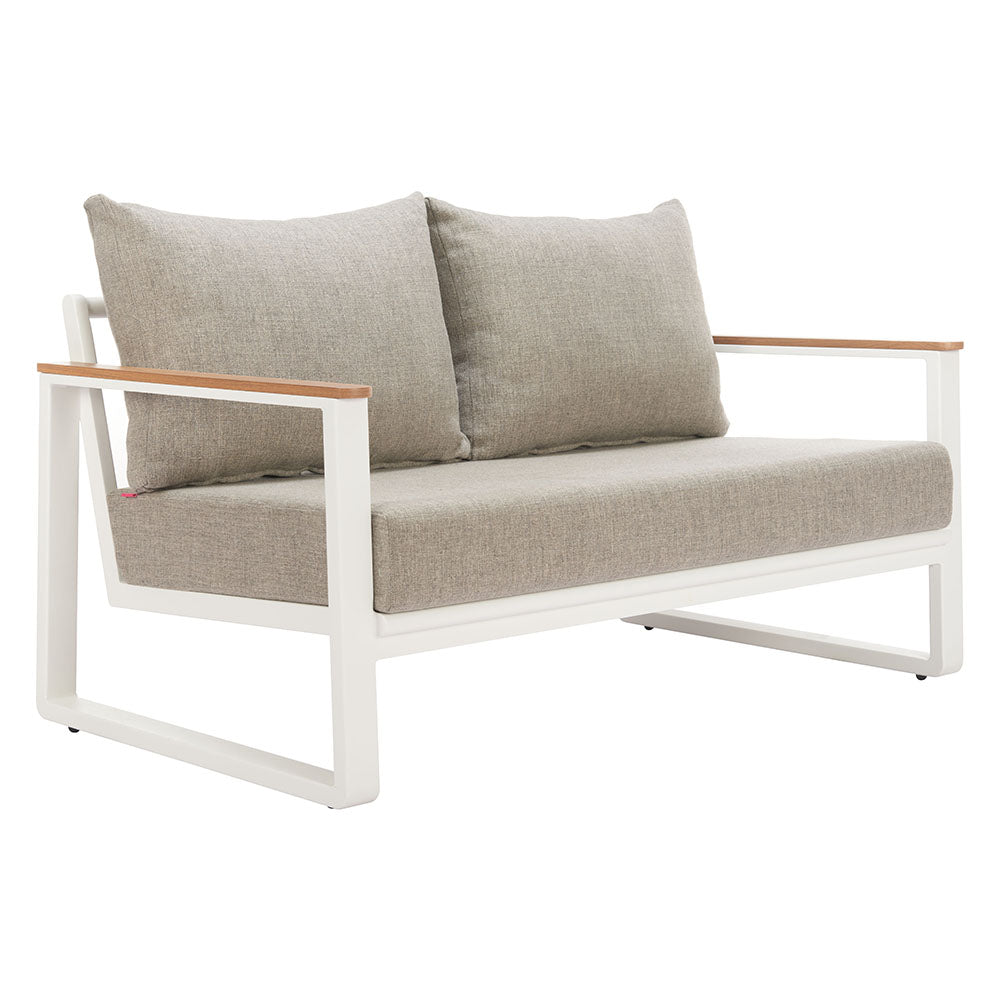 WELT SOFA TAUPE & WHITE