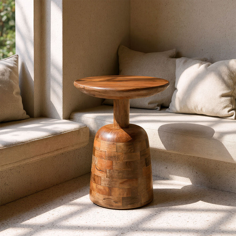 KELK SIDE TABLE WALNUT
