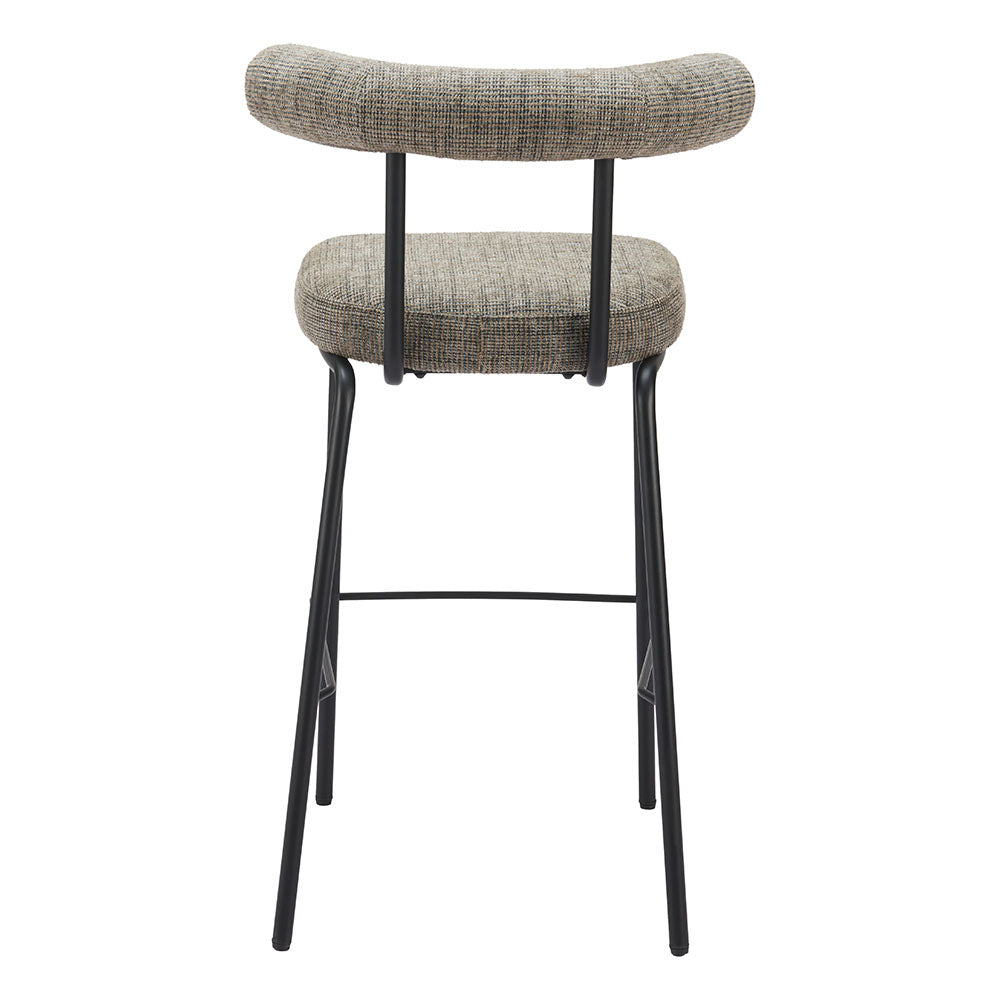 KEDE BARSTOOL GREEN TWEED
