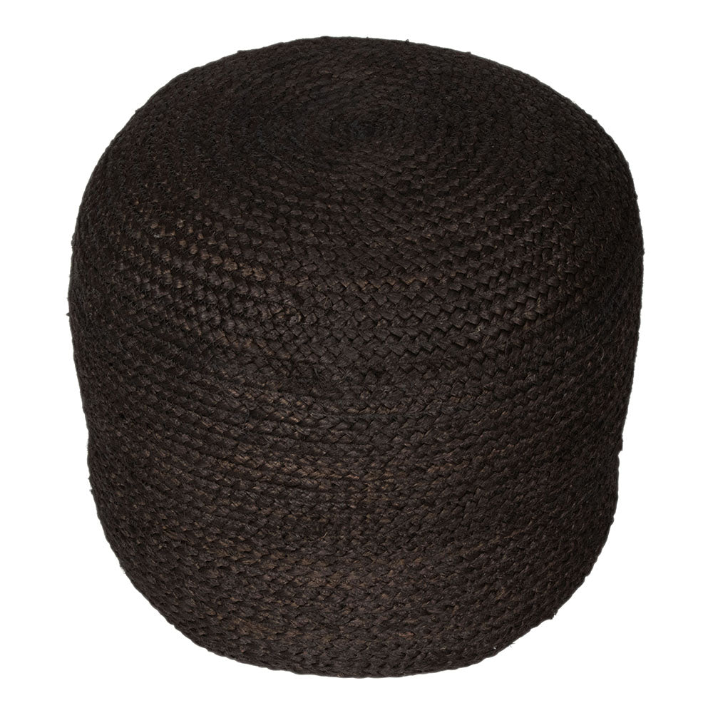 LILLIAN OTTOMAN BLACK