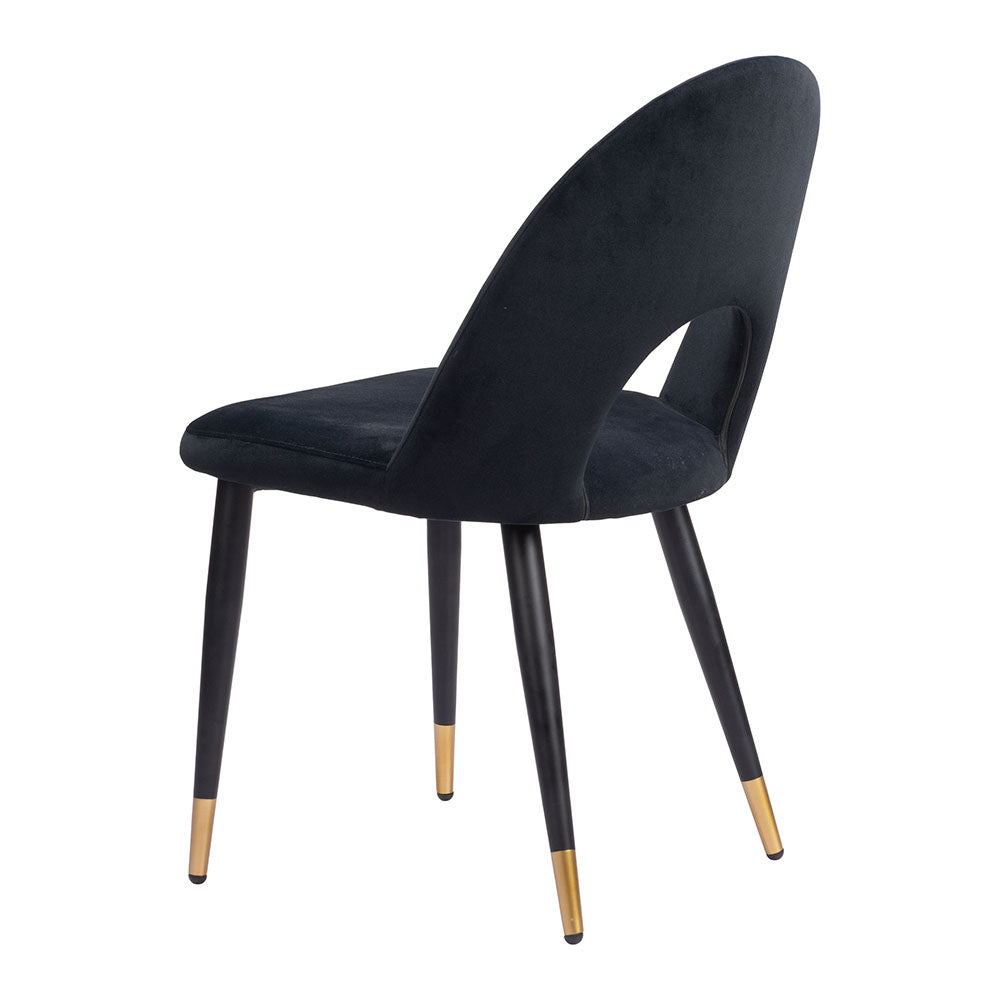 MENLO DINING CHAIR BLACK