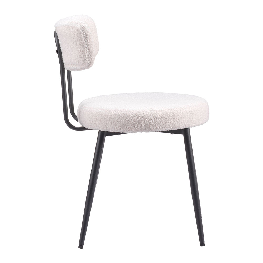 BLANCA DINING CHAIR IVORY