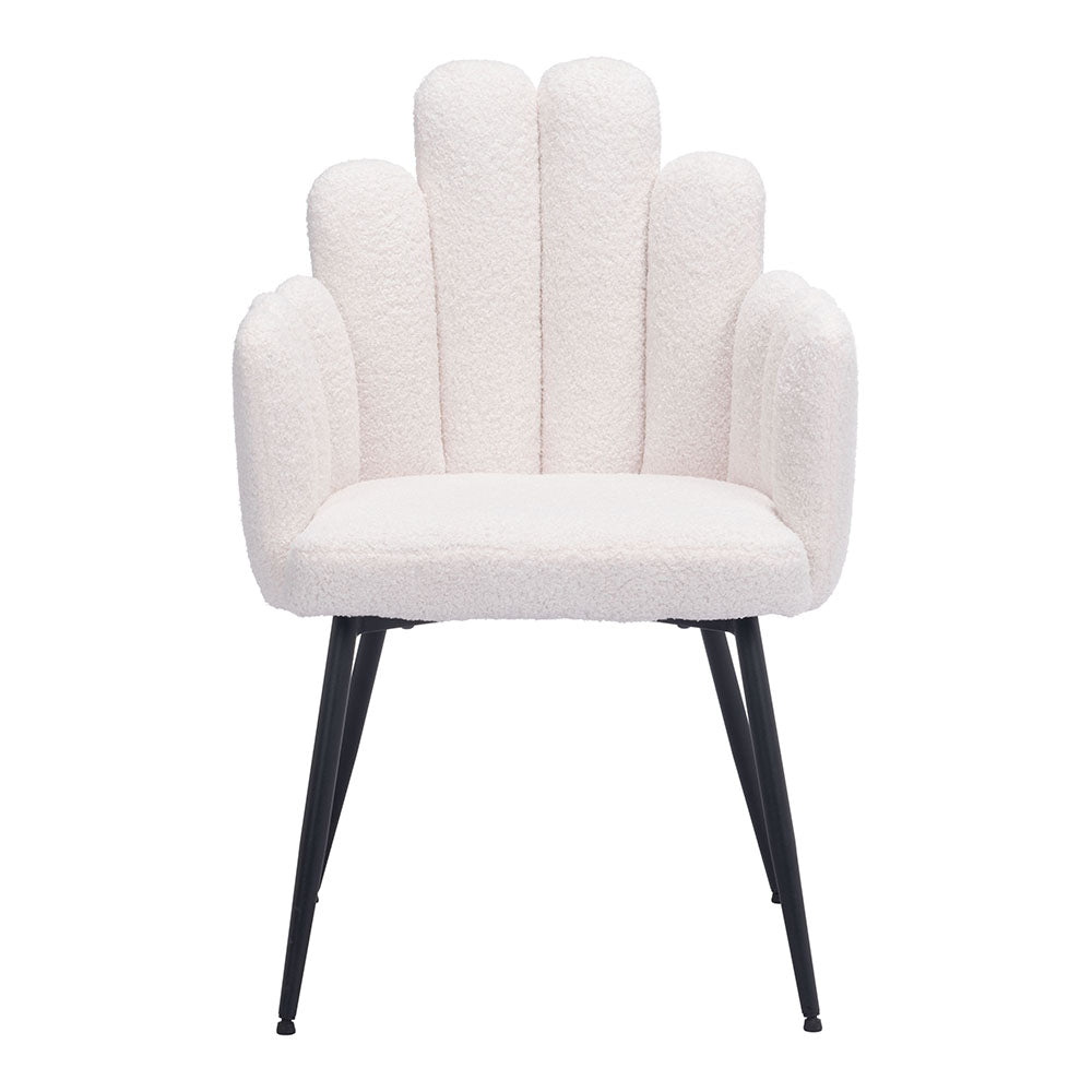 NOOSA DINING CHAIR IVORY