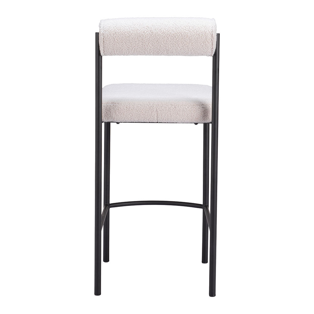 LIVORNO COUNTER STOOL IVORY