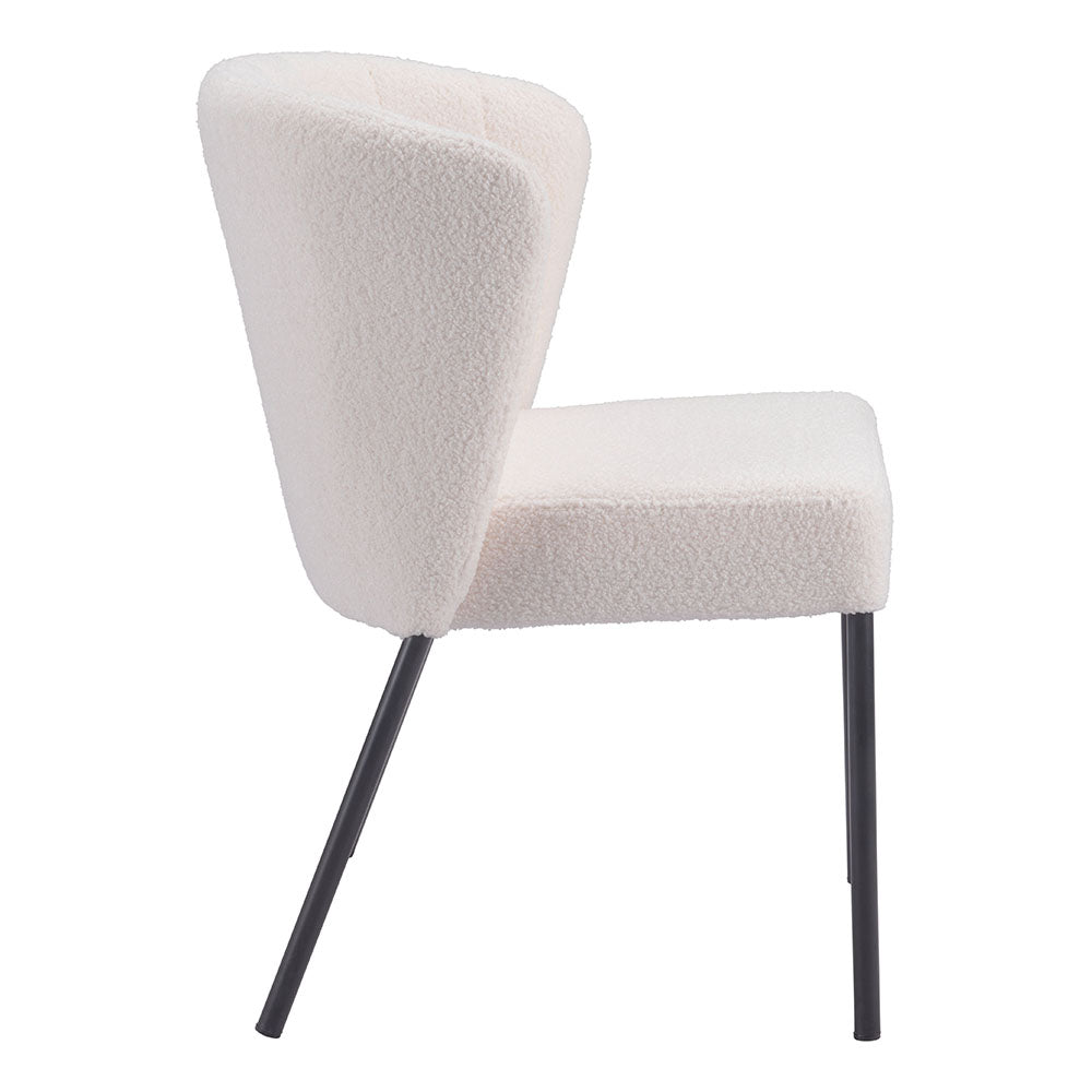 AIMEE DINING CHAIR CREAM