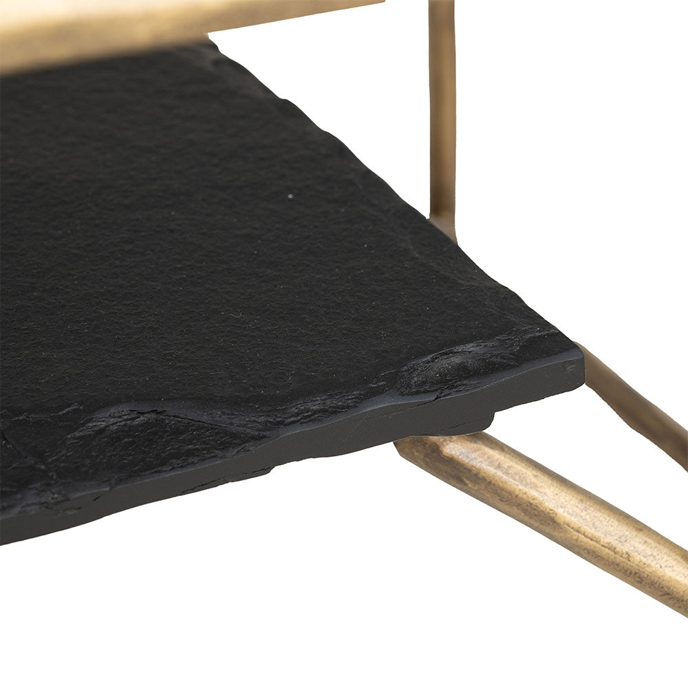 RANOL COFFEE TABLE BRASS