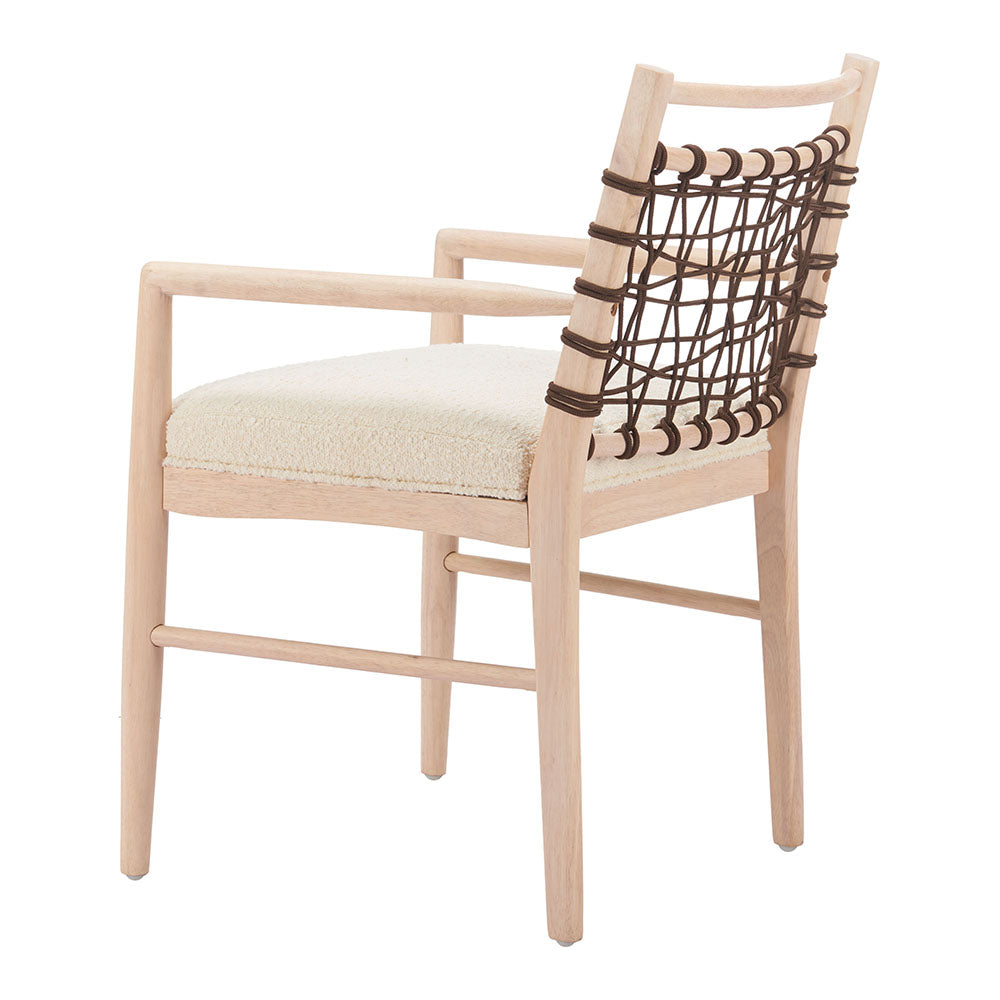 WEZLY DINING CHAIR IVORY