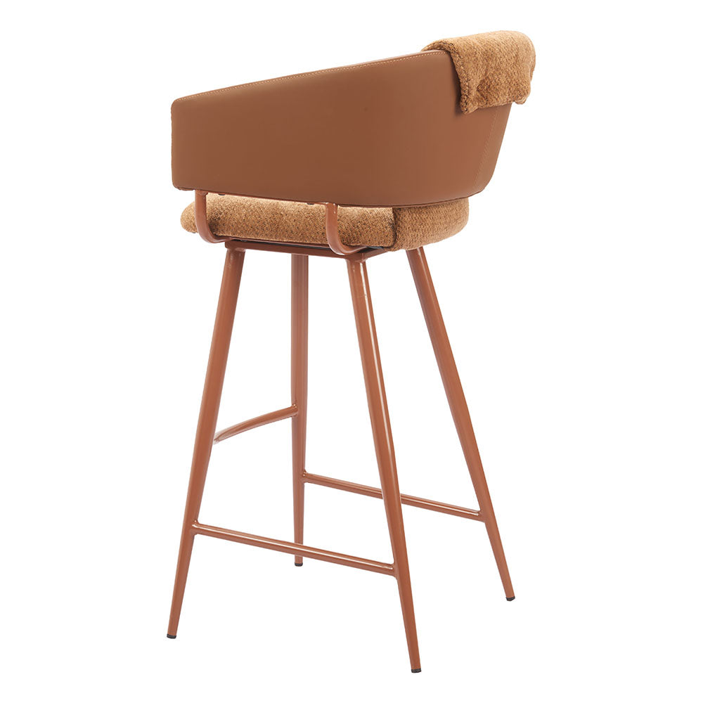 JUNO BARSTOOL BROWN