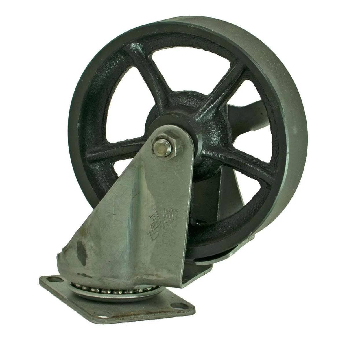 6IN VINTAGE CASTERS - SWIVEL WITH BRAKES