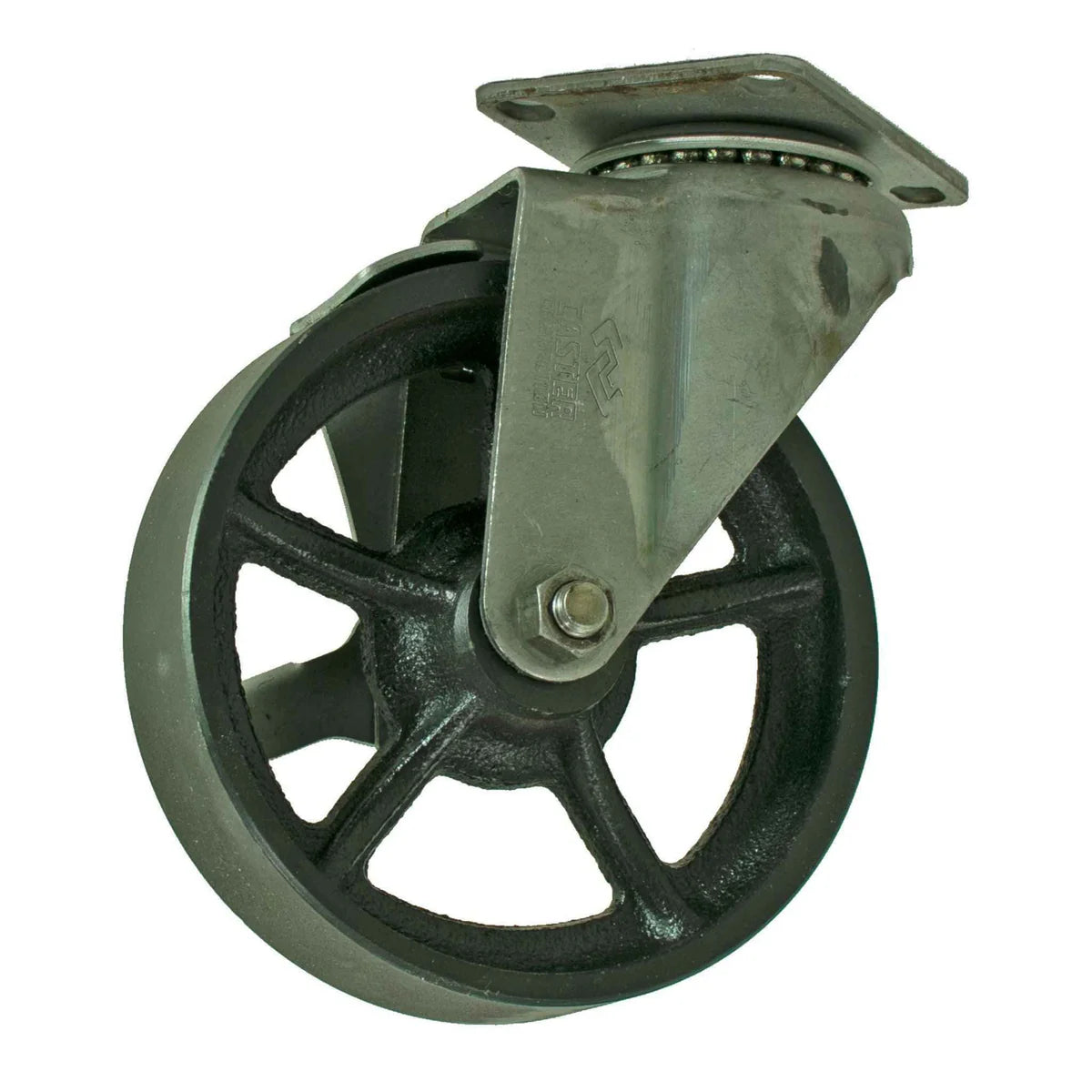6IN VINTAGE CASTERS - SWIVEL WITH BRAKES