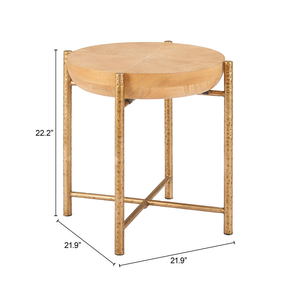 HALVA SIDE TABLE NATURAL