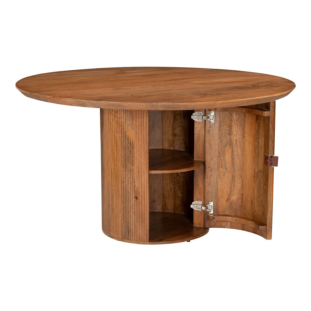 IZOLA DINING TABLE BROWN