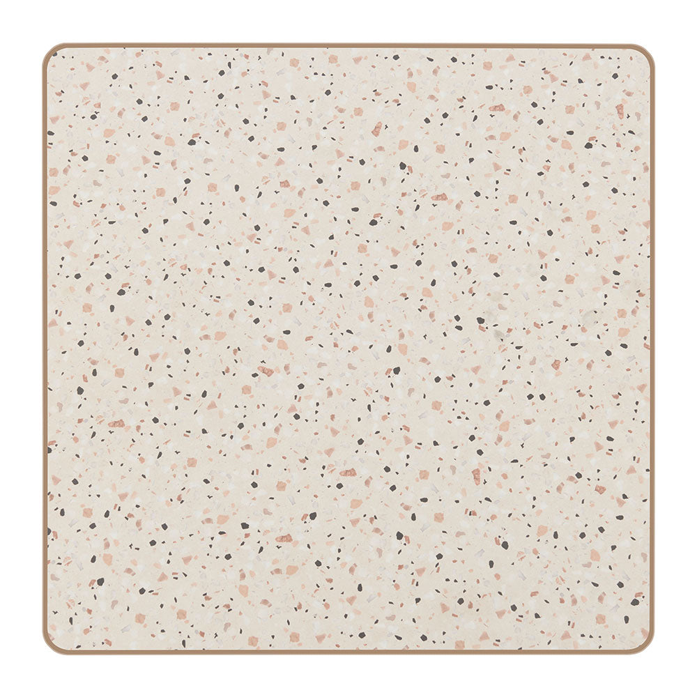SPOT BISTRO TABLE BEIGE & GOLD