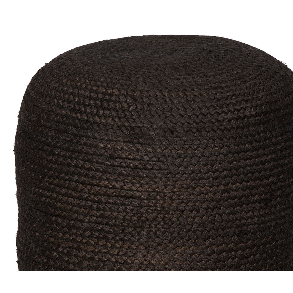LILLIAN OTTOMAN BLACK