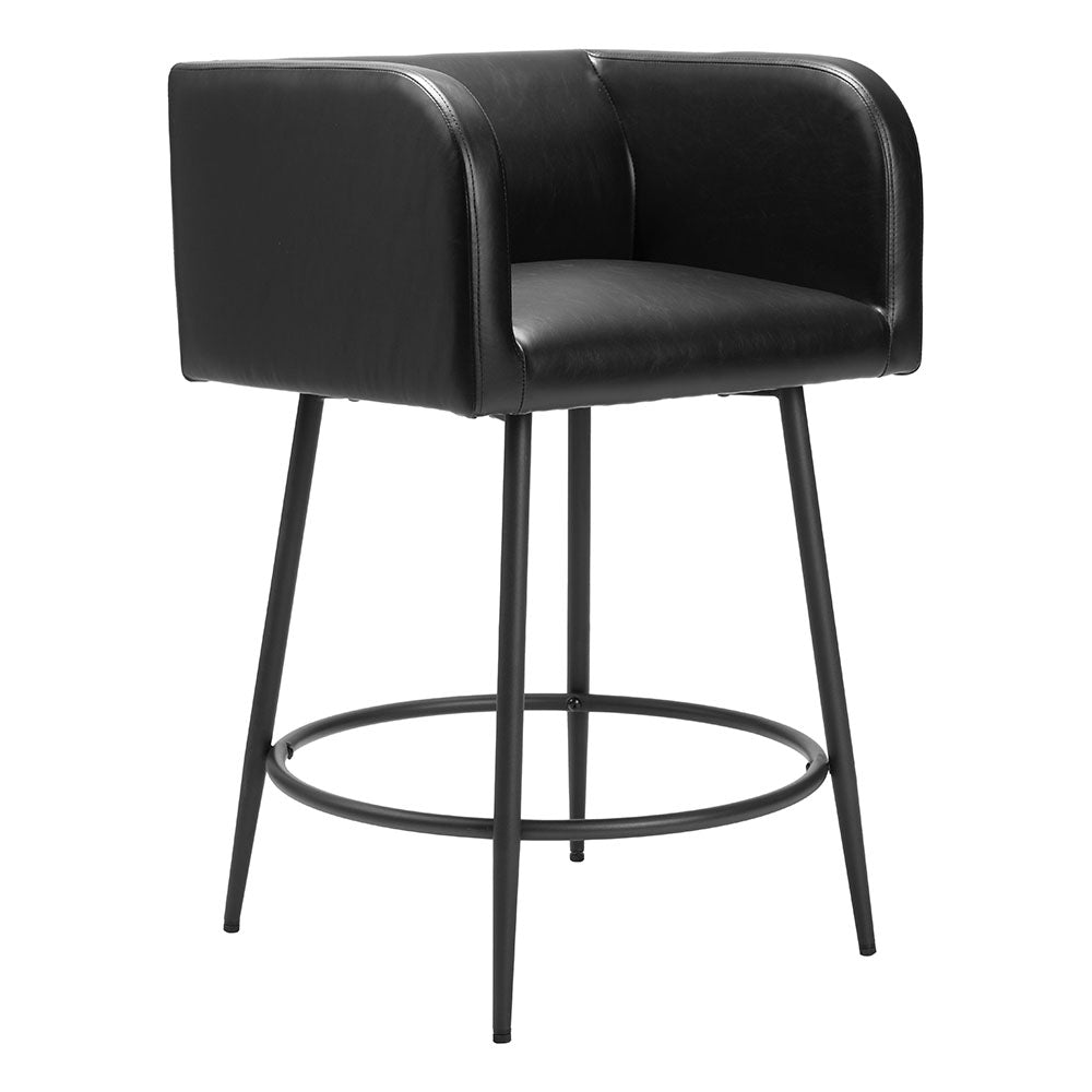 HORBAT COUNTER STOOL BLACK