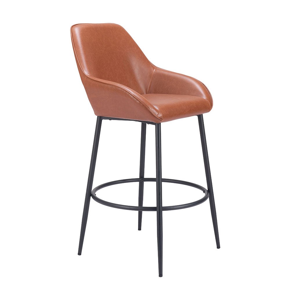 VILA BARSTOOL BROWN