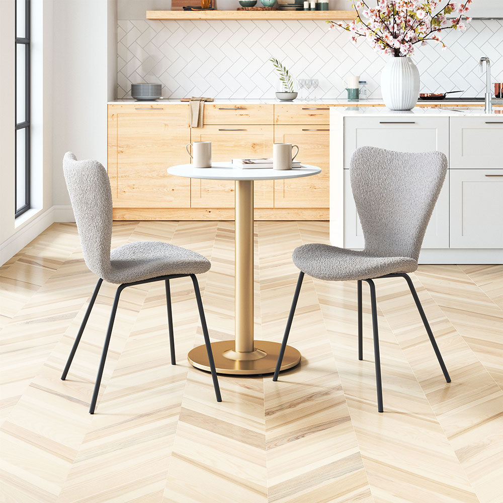 THIBIDEAUX DINING CHAIR LIGHT GRAY