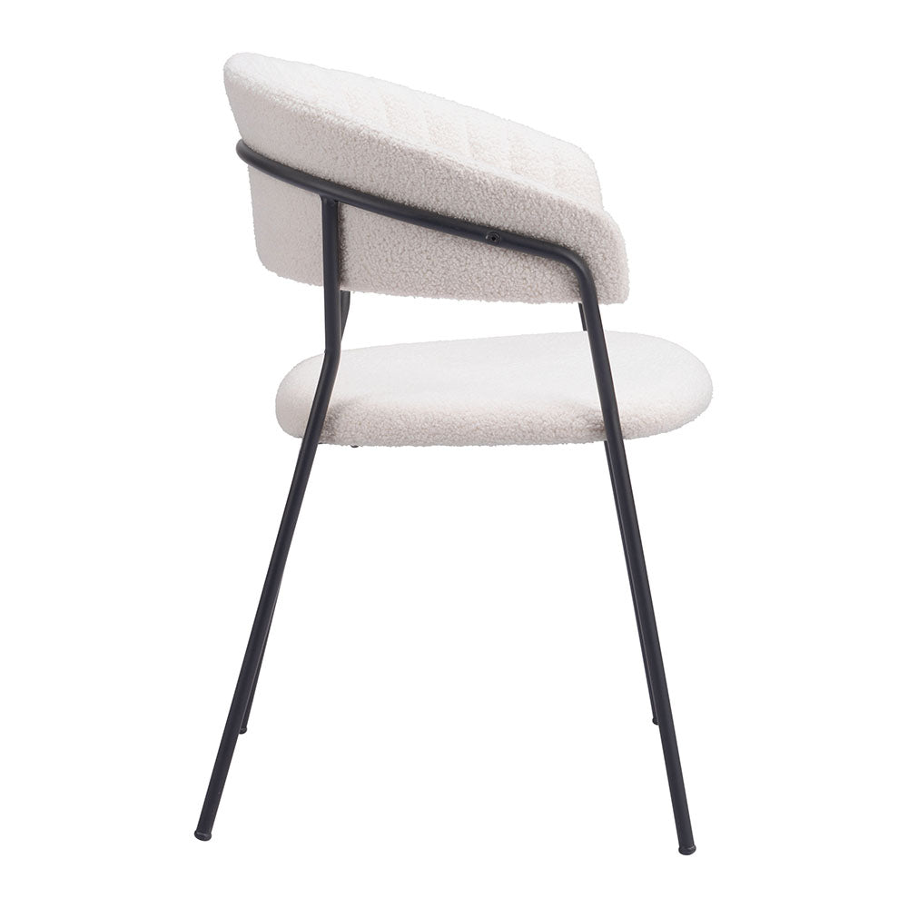 JOSEPHINE DINING CHAIR CREAM