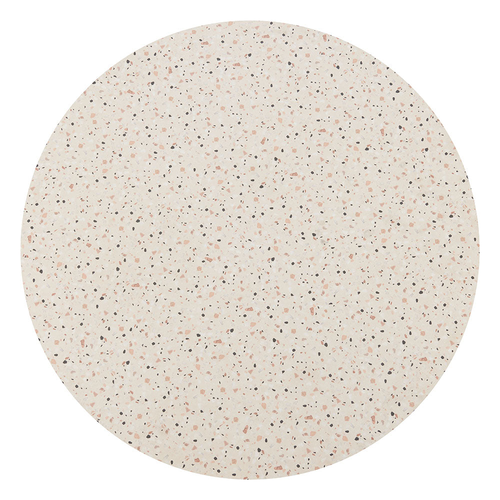 JORF DINING TABLE BEIGE & BRONZE