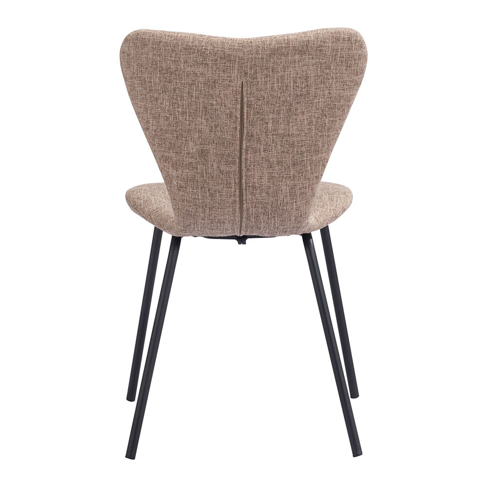 TOLLO DINING CHAIR BROWN