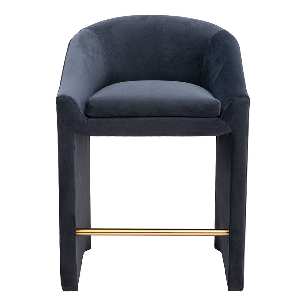 EMAS COUNTER STOOL MIDNIGHT GRAY