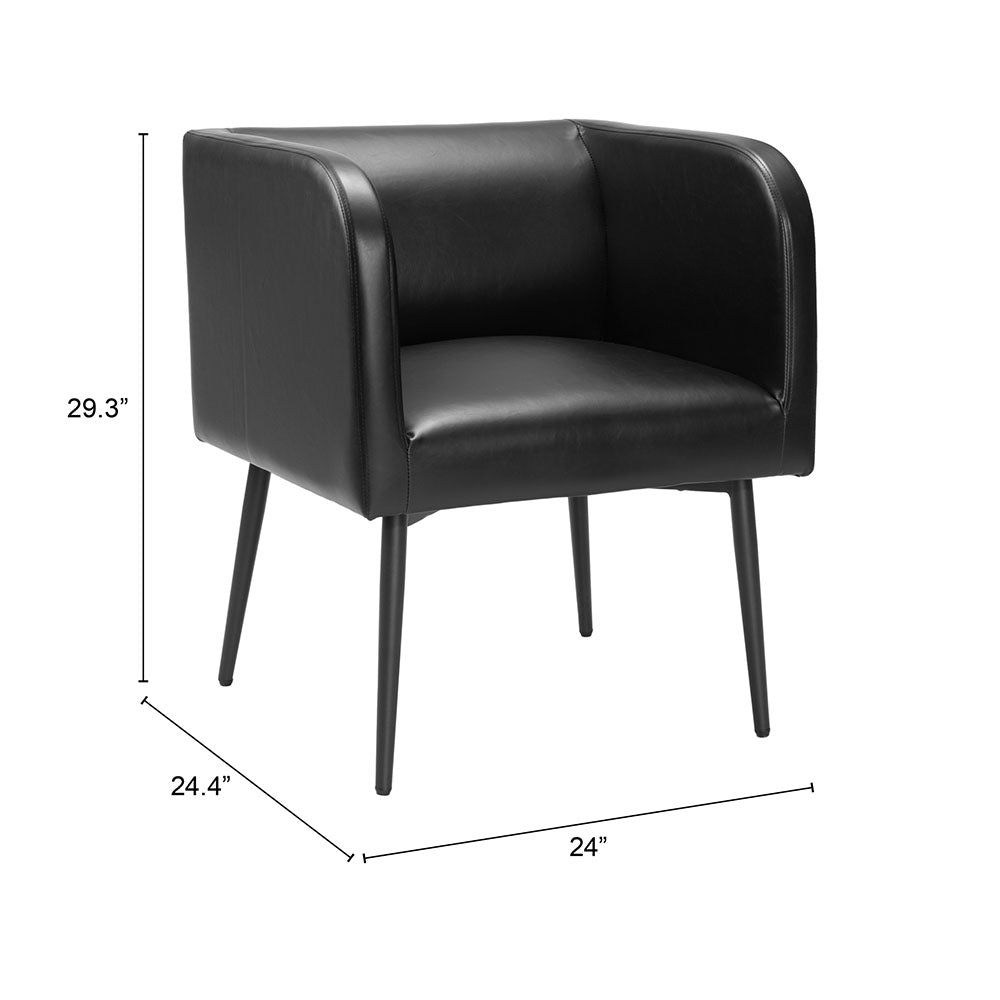 HORBAT DINING CHAIR BLACK